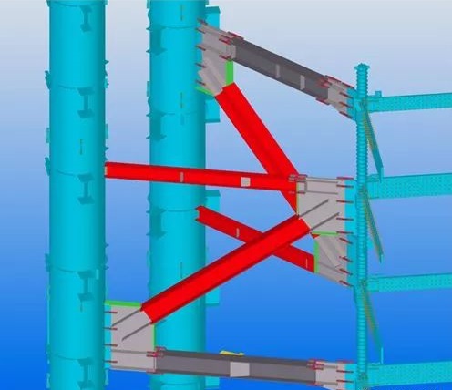 鋼結構圓管柱節點