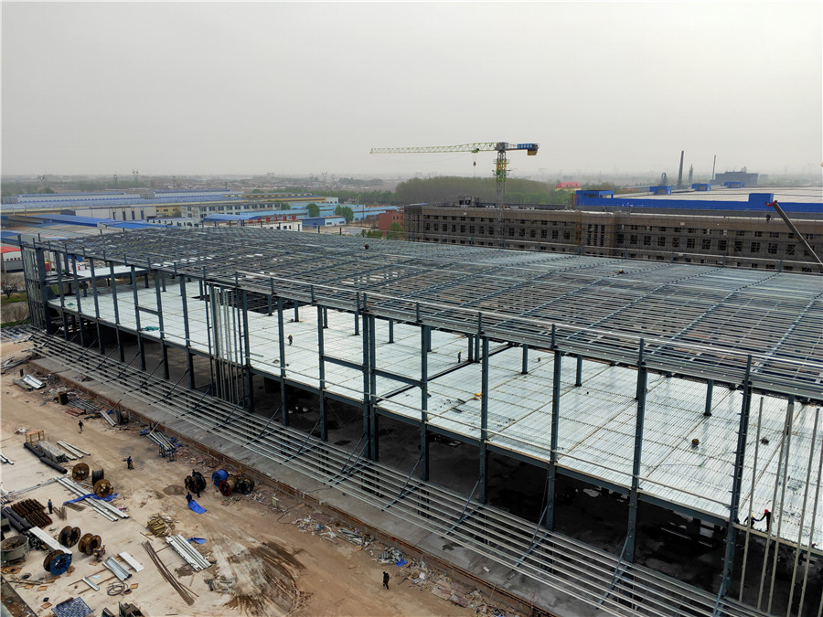 山西鋼結(jié)構(gòu)廠(chǎng)房施工實(shí)拍